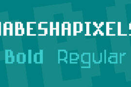 HABESHAPIXELS Font Family