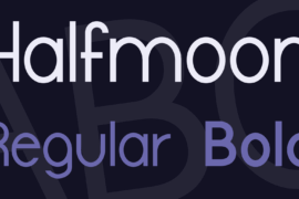 Halfmoon Font Family