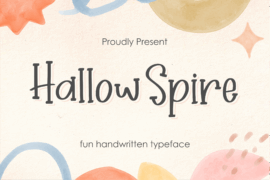Hallow Spire Demo Font