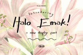 Halo Emak Font
