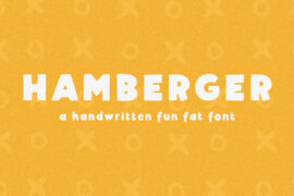 Hamberger Font