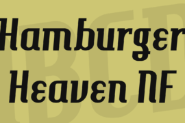 Hamburger Heaven NF Font