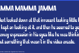 Hamma Mamma Jamma Font
