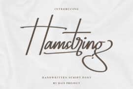 Hamstring Demo Font
