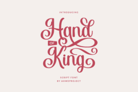 Hand of King Font