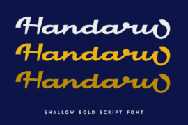 Handaru Font