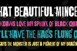 Handful of Nothing Font