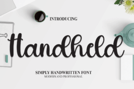 Handheld Font