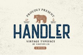 HANDLER Font