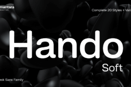 Hando Soft Trial Font Family