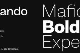 Hando Trial Font Family