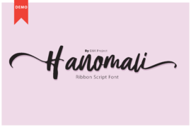 Hanomali Demo Font