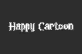 Happy Cartoon Demo Font