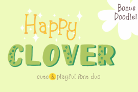 Happy Clover Font