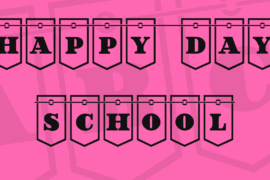 Happy Day School Font Family