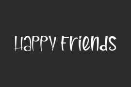 Happy Friends Demo Font Family
