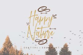 Happy Nature Demo Font