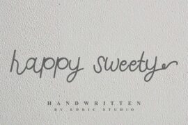 Happy Sweety Demo Font