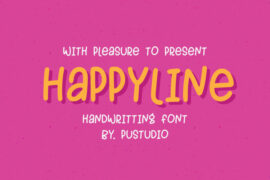 HAPPYLINE Font