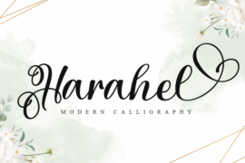 Harahel – Personal Use Font
