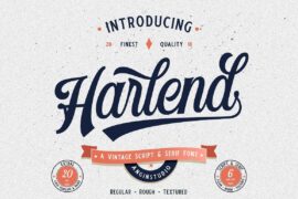Harlend Demo Font