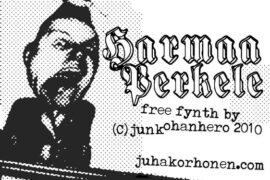 Harmaa Perkele Font