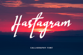 Hastagram Personal Font