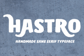 Hastro Font Family