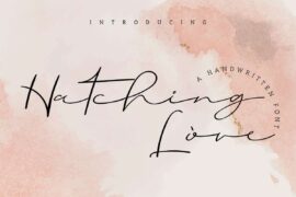 Hatching Love Demo Font