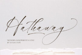 Hathaway Font