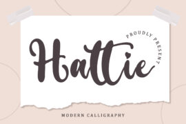 Hattie – Personal Font
