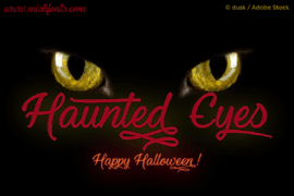Haunted Eyes Font