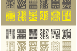 Haus Ethnik Dingbats Font