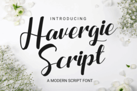 Havergie Script Font