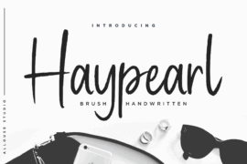 Haypearl Demo Font
