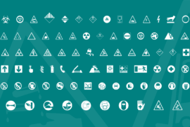 Hazard Signs Font