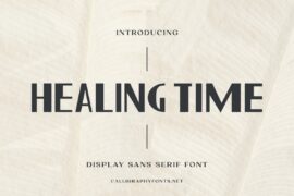Healing Time Demo Font Family