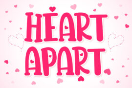 Heart Apart Font