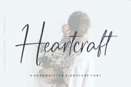 Heartcraft Demo Font