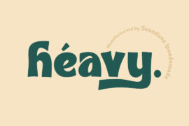 Heavy DEMO Font