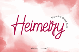 Heimeiry Font