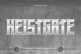 Heistgate Demo Font