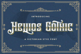 Hellios Gothic Font