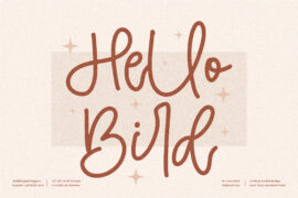 Hello Bird Font Family
