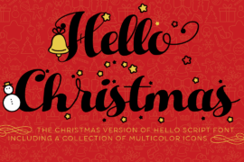 Hello Christmas Font Family