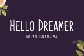 Hello Dreamer Font