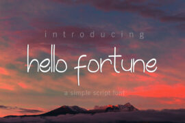hello fortune Font