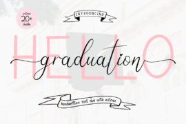 Hello_Graduation Font Family