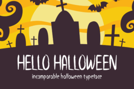 Hello Halloween Font