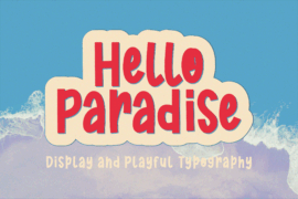 Hello Paradise Font